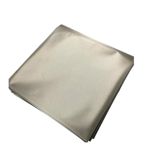 Leitfähige Stoffe mit Blanko-/Diamantstruktur, 1,1 x 5 m, hochleitfähiger Stoff mit Ripstop-Textur, 1 Stück(Red) von WOATOHO