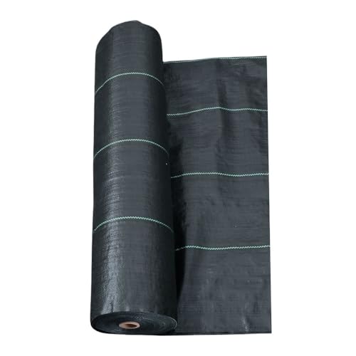 WOATOHO 10/15 m Bodendecker aus Polyethylen for den Außenbereich, Gartenlandschaft, Bodenmatte, strapazierfähiges gewebtes Grastuch, 1 Stück(15 * 1M) von WOATOHO