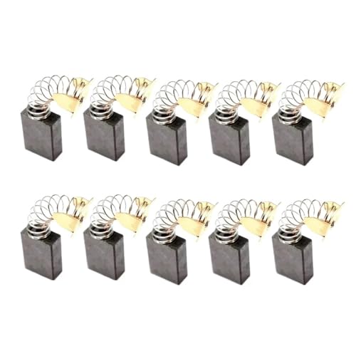 WOATOHO 10 Stück Elektromotor-Kohlebürsten 6,5 mm x 13,5 mm x 18 mm for DW362K DW364 DW384, Ersatzkit for Elektrowerkzeuge von WOATOHO