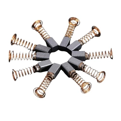 WOATOHO 10 Stück Ersatzteile for Drehwerkzeuge, geringer Verschleiß, Mini-Bohrer-Zubehör, 5 x 5 x 8 mm Kohlefederbürste WOATOHO 10 Stück Ersatzteile for Drehwerkzeuge, geringer Verschleiß, Mini-Bohrer-Zubehör, 5 x 5 x 8 mm Kohlefederbürste von WOATOHO