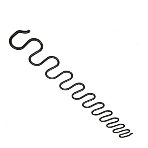 WOATOHO Couchfeder-Set, 50 cm, 60 cm, 65 cm Länge, Durchmesser 4 mm, Zickzack-Draht, Polsterdraht for Möbel, 1 Stück(45cm) von WOATOHO