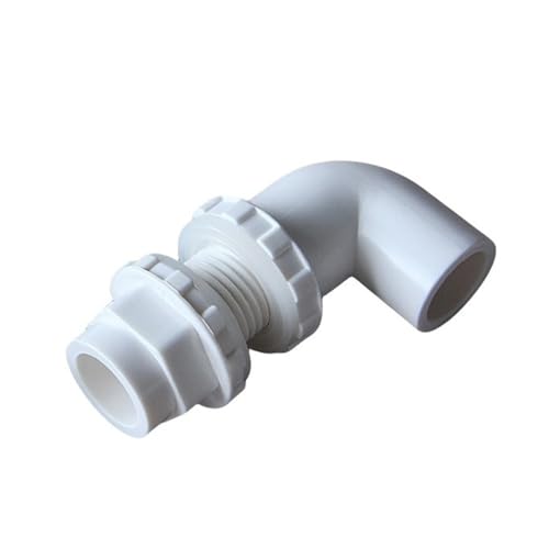 Weiße PVC-Fitting-Wasserrohrverbindungen 16MM, 45 Grad/Kniestück/Gerade Gewächshausrahmen-Gebäudeverbinder 1pc(Blue) von WOATOHO