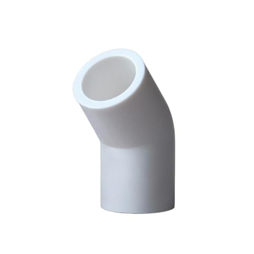 Weiße PVC-Fitting-Wasserrohrverbindungen 16MM, 45 Grad/Kniestück/Gerade Gewächshausrahmen-Gebäudeverbinder 1pc(Green) von WOATOHO
