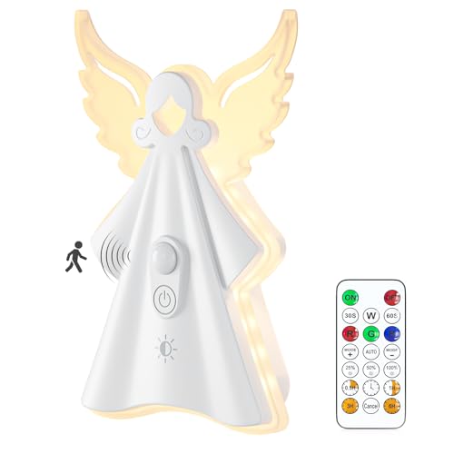 WOBANE Nachtlicht Kinder mit Bewegungsmelder,18 Farbmodi,Kabellose Nachttischlampe Touch Dimmbar,LED Wandlampe USB Aufladbar mit Fernbedienung für Geschenke,Schlafzimmer Deko WOBANE Nachtlicht Kinder mit Bewegungsmelder,18 Farbmodi,Kabellose Nachttischlampe Touch Dimmbar,LED Wandlampe USB Aufladbar mit Fernbedienung für Geschenke,Schlafzimmer Deko von WOBANE