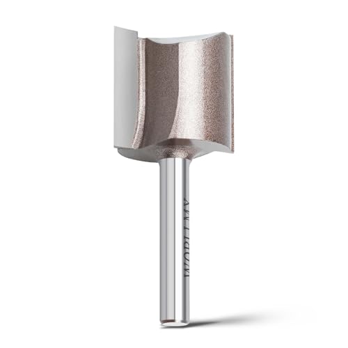 WOBLLMX 6mm Schaft Bündigfräser,Ø25mm Arbeitslänge 30mm,Hartmetall Klinge Handlich,langlebig und scharf für Holzbearbeitung DIY zu Hause WOBLLMX 6mm Schaft Bündigfräser,Ø25mm Arbeitslänge 30mm,Hartmetall Klinge Handlich,langlebig und scharf für Holzbearbeitung DIY zu Hause von WOBLLMX