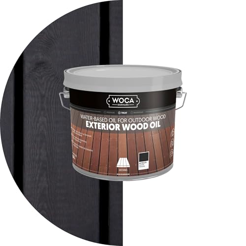 Woca Exterior Wood Oil Antraciet - 2,5 L T90-a-2 617963a von WOCA