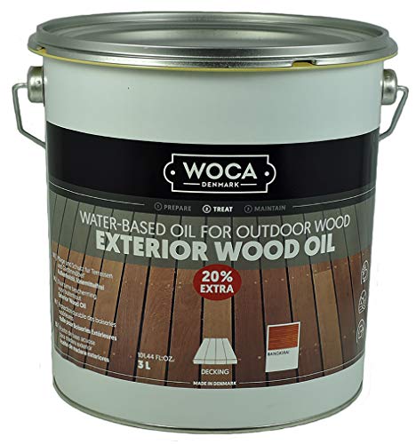 WOCA Außenholzöl Exterior Wood Oil *Bangkirai* 3,0 Liter von WOCA