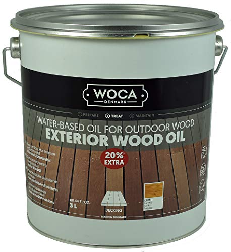 WOCA Außenholzöl Exterior Wood Oil *Lärche* 3,0 Liter von WOCA