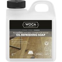 Woca Oil Refresher (Holzbodenseife), Reiniger- und Holzbodenpflege 1 Liter natur von WOCA