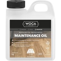 Woca - Pflegeöl zur Holzbodenpflege von allen geölten Holzböden, Holzöl weiß 1 Liter Woca - Pflegeöl zur Holzbodenpflege von allen geölten Holzböden, Holzöl weiß 1 Liter von WOCA