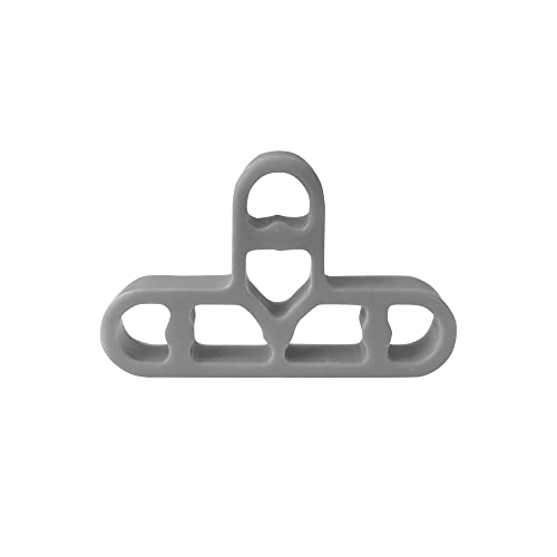 10.0 mm Abstandshalter für Fliesen, Graue Farbe, 100 Stück, Fliesen-Abstandshalter, Mauerwerks-Abstandshalter, Fugenabstandshalter, Fenster-Abstandshalter (Graue Farbe) von WOCOYO