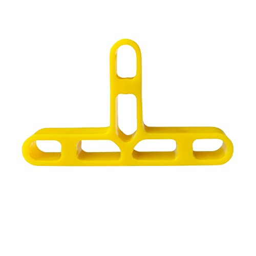 6,0 mm Fliesen-Nivellierungssystem,Keramik-Clips,Fliesenfugenabstandshalter,Wand-Boden-Abstandshalter,bunter Abstandshalter (Gelbe Farbe) von WOCOYO