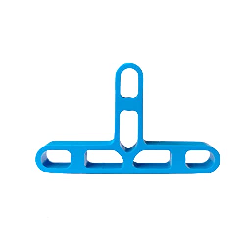 Fliesen-Nivelliersystem 6,0 mm 100 Stück Bodenabstandshalter Nivellierabstandshalter Küchenwandabstandshalter Keramik-Nivellierungsabstandshalter (Blaue Farbe) von WOCOYO
