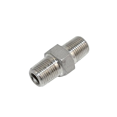 Hex-Nippel 1/8"Male x 1/8" Männlich 304 Edelstahl Gewinderohrfitting NPT von WODE