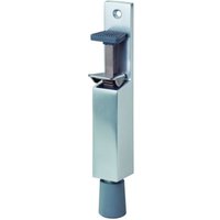 KWS - 1081 Türfeststeller 30 mm Hub, silb.elox.St. schwarz von KWS