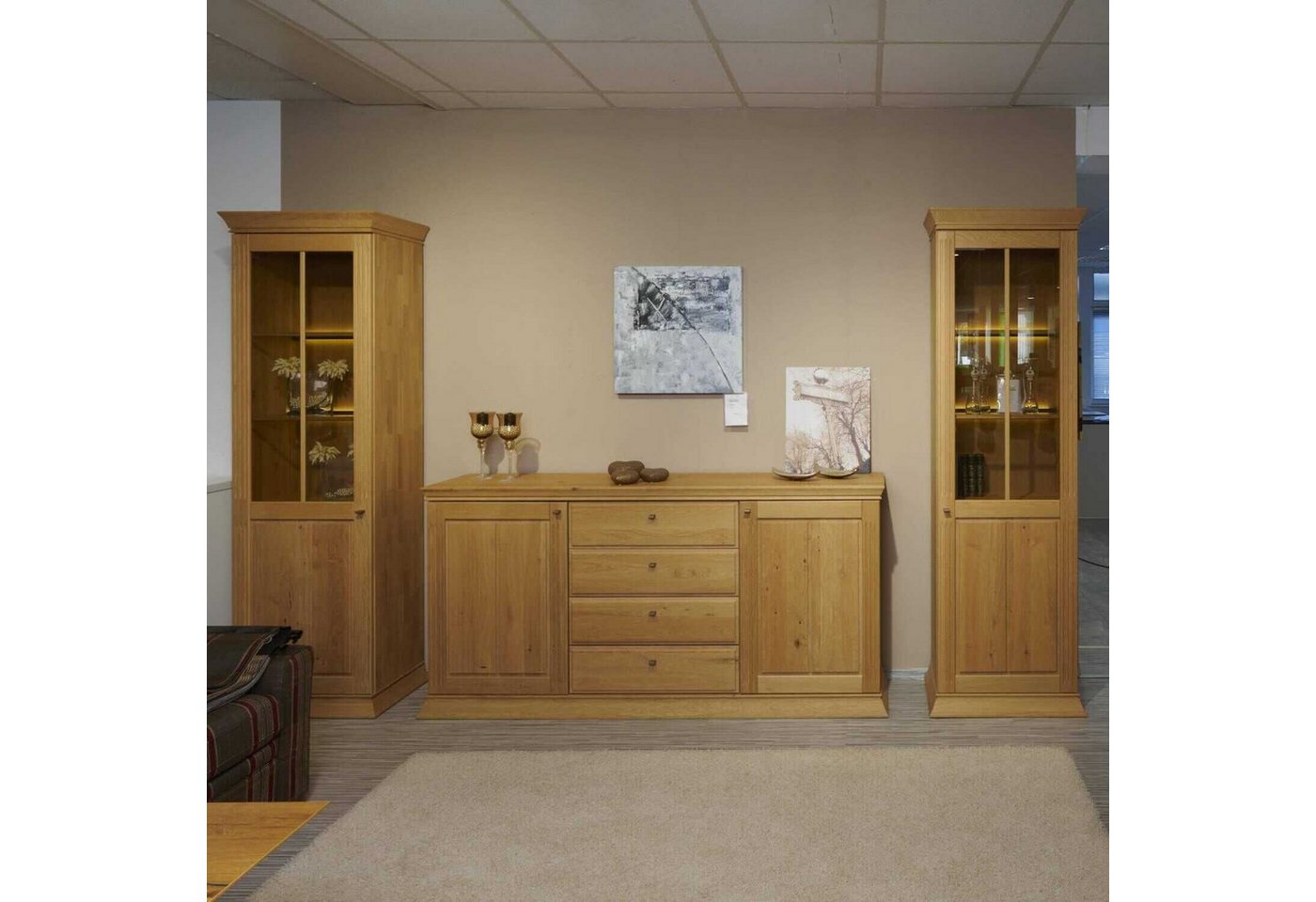 WÖSTMANN MARKENMÖBEL Anbauschrank Wohnwand Ascona Wildeiche Soft Gebürstet Inklusive Beleuchtung WÖSTMANN MARKENMÖBEL Anbauschrank Wohnwand Ascona Wildeiche Soft Gebürstet Inklusive Beleuchtung von WÖSTMANN MARKENMÖBEL