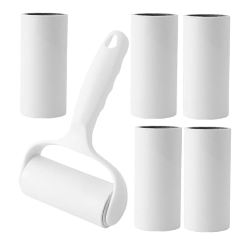 WOFASHPURET 1 Satz Handheld Fusselrolle Set für Tierhaare Teiliges Set mit Handroller und Nachfüllrollen für Kleidung Sofa Autos und aus Stabilem Material für Langlebige Nutzung WOFASHPURET 1 Satz Handheld Fusselrolle Set für Tierhaare Teiliges Set mit Handroller und Nachfüllrollen für Kleidung Sofa Autos und aus Stabilem Material für Langlebige Nutzung von WOFASHPURET