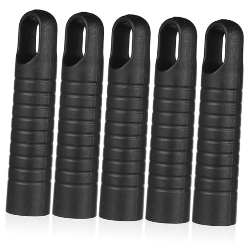 WOFASHPURET 5 Stück Teiliges Kunststoff Griffkappen für Mopps und Besen Rutschfeste Endkappen mit Loch Robuste Ersatzgriffe für Stiele Vielseitig Einsetzbar und Langlebig WOFASHPURET 5 Stück Teiliges Kunststoff Griffkappen für Mopps und Besen Rutschfeste Endkappen mit Loch Robuste Ersatzgriffe für Stiele Vielseitig Einsetzbar und Langlebig von WOFASHPURET