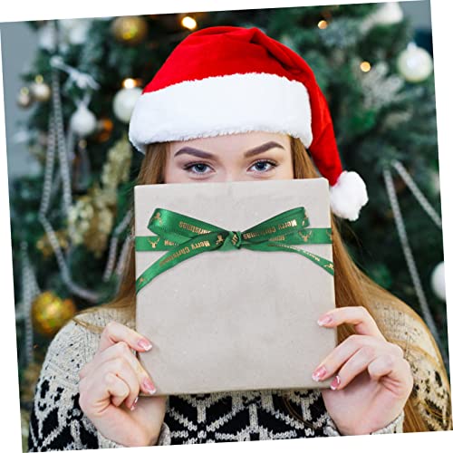 WOFASHPURET 5 Stück Teiliges Weihnachtsgeschenkband aus Strapazierfähigem Polyester Weiche Formstabile Geschenkverpackungsbänder Verschiedenen Farben für Diy Geschenkdekoration und von WOFASHPURET