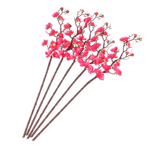 WOFASHPURET 5 Stücke Lebensechte Seide Künstliche Blossom Gefälschte Blumen 60cm Hochzeit von WOFASHPURET