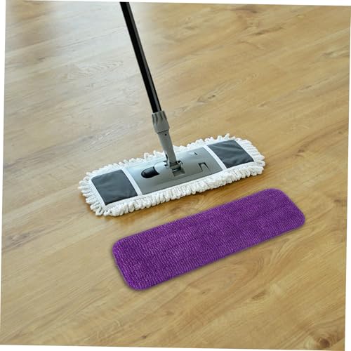 WOFASHPURET 6 Stück Ersatz Wischmopp Pads aus Ultraabsorbierender Mikrofaser Wiederverwendbar und Maschinenwaschbar Flache Mopfköpfe für Effiziente Bodenreinigung in Haushalt und Gewerbe von WOFASHPURET