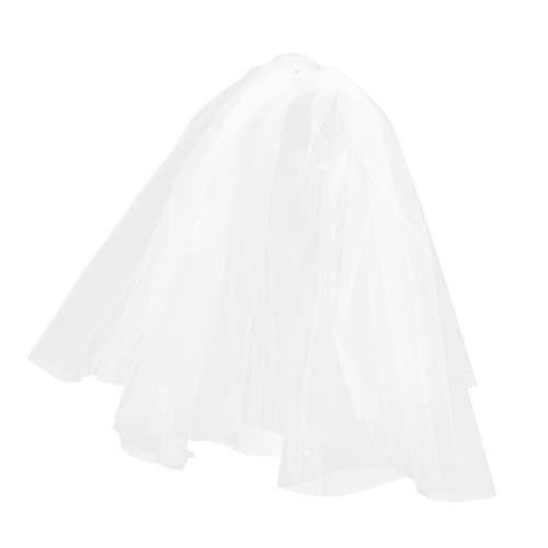 WOFASHPURET Eleganter Schleier für Bräute Stilvolles Hochzeitsaccessoire mit Haarklammer für Romantische Anlässe Verlobungen WOFASHPURET Eleganter Schleier für Bräute Stilvolles Hochzeitsaccessoire mit Haarklammer für Romantische Anlässe Verlobungen von WOFASHPURET