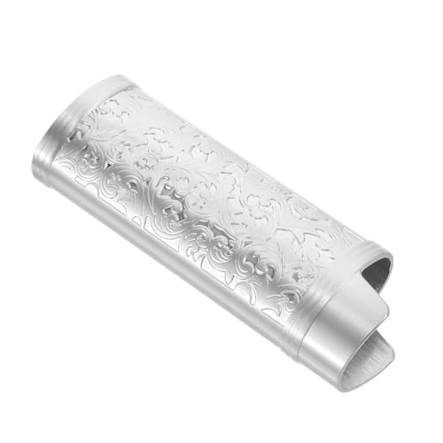 WOFASHPURET Feuerzeughülle Aus Edelstahl Feuerzeughülle Feuerzeug Organizer Feuerzeugtasche Feuerzeughülle Aus Metall Feuerzeugschutzhülle Feuerzeugaufbewahrungshalter Feuerzeug von WOFASHPURET