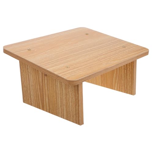 WOFASHPURET Holz Fußstütze für Schreibtisch Rutschfester Fußhocker mit Schrägem Design Vielseitiger Einsatz Toilettenfußstütze oder Holzfußpolster Zeitloser Stil WOFASHPURET Holz Fußstütze für Schreibtisch Rutschfester Fußhocker mit Schrägem Design Vielseitiger Einsatz Toilettenfußstütze oder Holzfußpolster Zeitloser Stil von WOFASHPURET