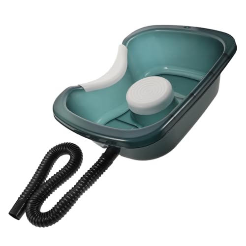 WOFASHPURET Tragbares Haarwaschbecken für Bettlägerige Transparente Liegewanne mit Nackenstütze und Ablaufschlauch für Senioren Schwangere und Patienten zu Hause Zufällige WOFASHPURET Tragbares Haarwaschbecken für Bettlägerige Transparente Liegewanne mit Nackenstütze und Ablaufschlauch für Senioren Schwangere und Patienten zu Hause Zufällige von WOFASHPURET