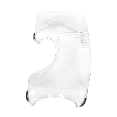 WOFASHPURET Transparenter Toilettenfußhocker Für Erwachsene Rutschfester Tritthocker Für Badezimmer Hocker Für Töpfchentraining Klarer Und Moderner Fußhocker Und Praktisch WOFASHPURET Transparenter Toilettenfußhocker Für Erwachsene Rutschfester Tritthocker Für Badezimmer Hocker Für Töpfchentraining Klarer Und Moderner Fußhocker Und Praktisch von WOFASHPURET