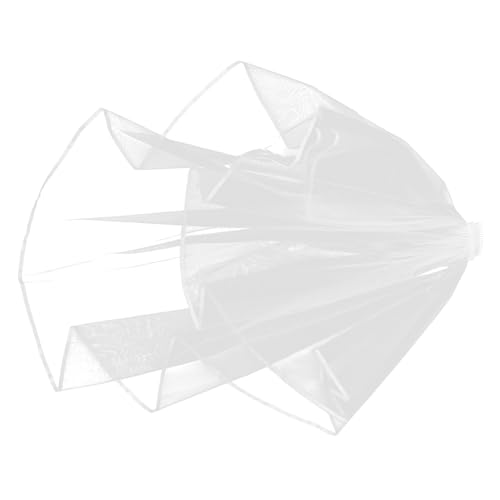 WOFASHPURET Weißer Brautschleier mit Kamm Weicher Tüll Vielseitig Tragbar für Hochzeit Junggesellinnenabschied Romantisches Braut Accessoire Langlebiges Mesh Material WOFASHPURET Weißer Brautschleier mit Kamm Weicher Tüll Vielseitig Tragbar für Hochzeit Junggesellinnenabschied Romantisches Braut Accessoire Langlebiges Mesh Material von WOFASHPURET