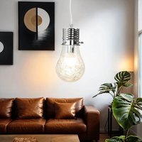 Hängelampe Glas Metall Glühbirnen-Design dekorativ E14 Hängelampe Glas Metall Glühbirnen-Design dekorativ E14 von WOFI