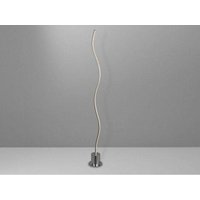 Kleine led Stehleuchte benett Silber Chrom, Höhe 85cm von WOFI