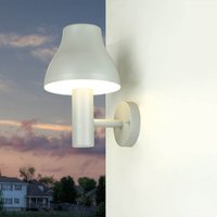 LED Außenlampe Wand in Silber IP44 680 lm 3000 K von WOFI