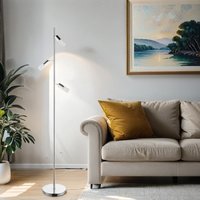 LED Stehlampe Wohnzimmer verstellbare Schirme LED Stehlampe Wohnzimmer verstellbare Schirme von WOFI