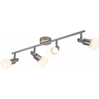 Wofi - led Decken Spot Leuchte Wohn Schlaf Zimmer Strahler Leiste Lampen beweglich 9361.04.64.0000 von WOFI