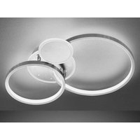 Led Deckenleuchte kiah Silber matt Sternenhimmel dimmbar, Breite 54cm von WOFI
