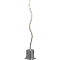 Tischlampe LED klein 45 cm Wellen Design von WOFI