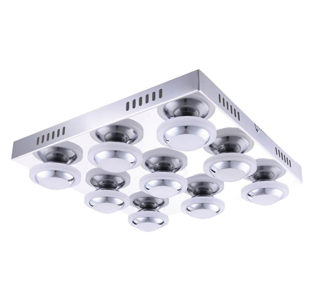 WOFI LED Deckenleuchte, LED-Leuchtmittel fest verbaut, Warmweiß, LED 40,5 Watt Decken Leuchte Metall Beleuchtung Leuchte Wofi von WOFI