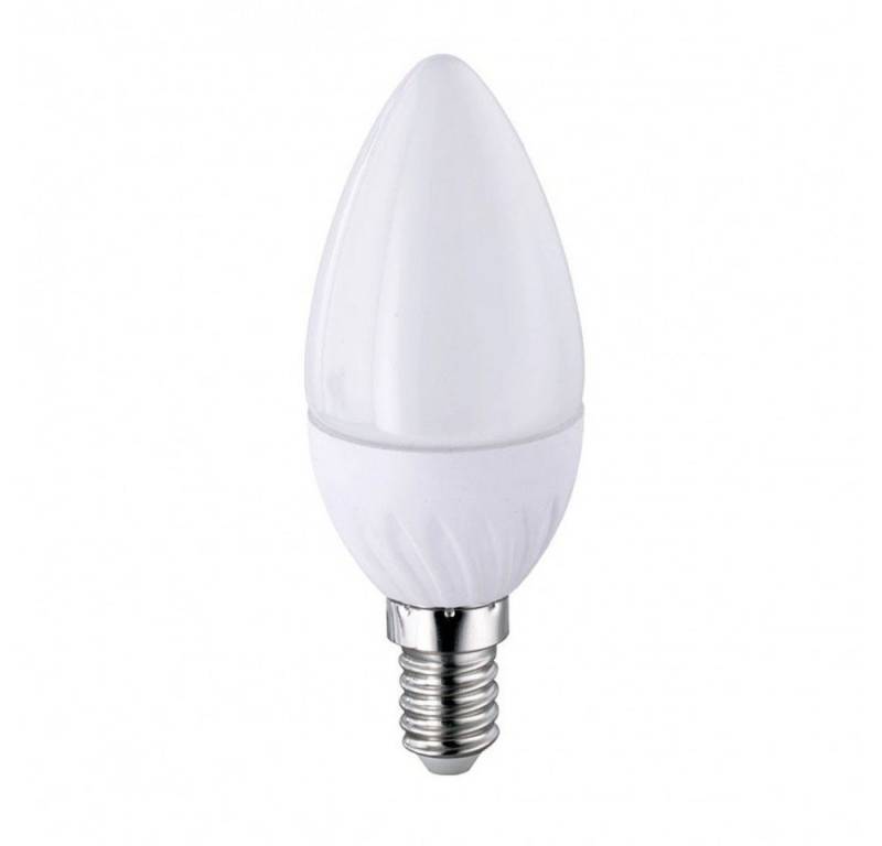 WOFI LED-Leuchtmittel, 4 Watt E14 LED Leuchtmittel 3000K warm-weiß 320 Lumen Kerze Lampe von WOFI