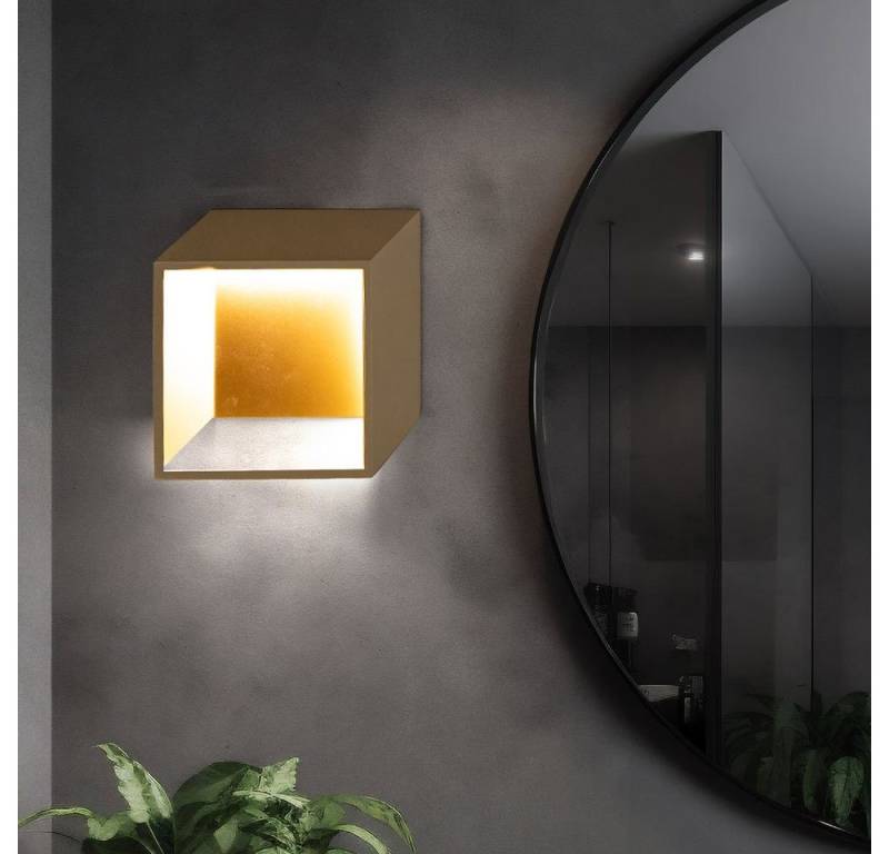 WOFI LED Wandleuchte, Leuchtmittel inklusive, Warmweiß, Wandlampe Innen LED Modern Wohnzimmer Wand LED Lampe Treppenhaus von WOFI
