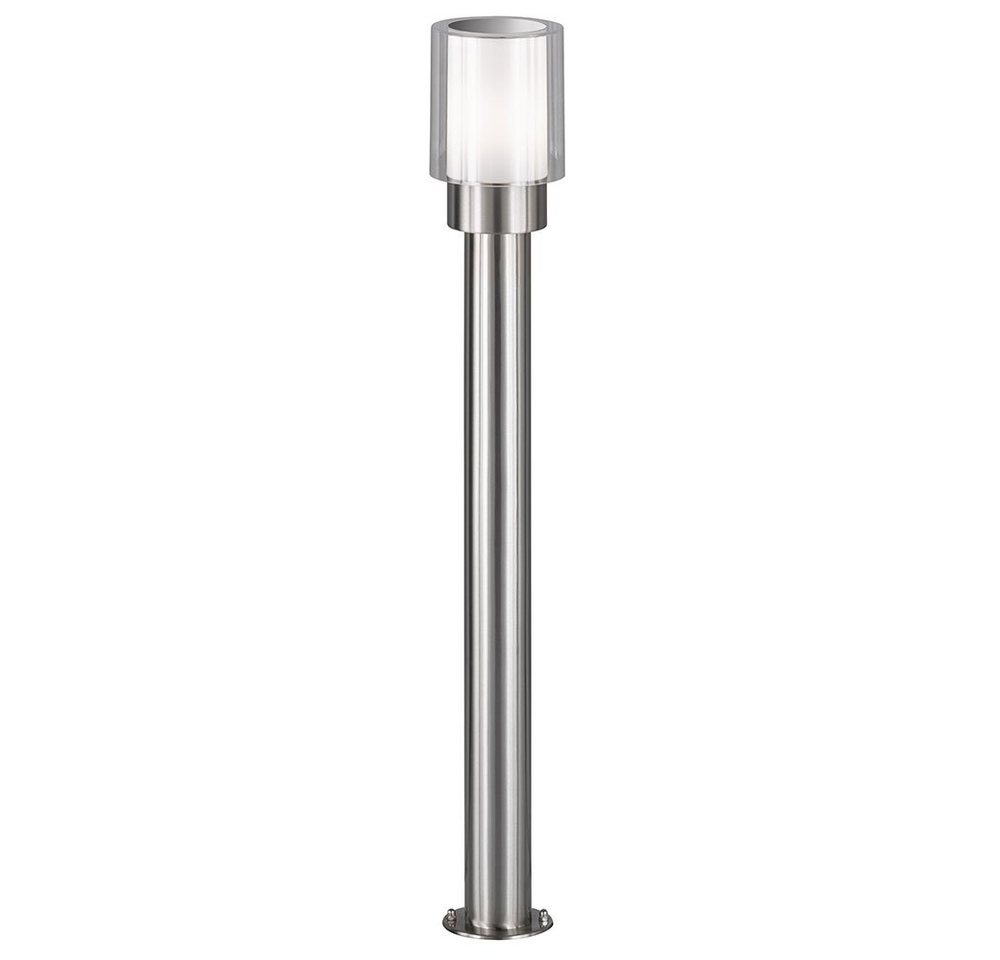 WOFI Außen-Stehlampe, Leuchtmittel nicht inklusive, Gartenlampen Aussen silber Aussenlampe Stehleuchte Wegeleuchten Außen WOFI Außen-Stehlampe, Leuchtmittel nicht inklusive, Gartenlampen Aussen silber Aussenlampe Stehleuchte Wegeleuchten Außen von WOFI