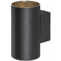 Wandlampe Spotleuchte led Flur Spiegel Lampe mit up down, Metall schwarz, 1x led 1x 9W 1x 750 lm, HxB 15x8 cm Wandlampe Spotleuchte led Flur Spiegel Lampe mit up down, Metall schwarz, 1x led 1x 9W 1x 750 lm, HxB 15x8 cm von WOFI