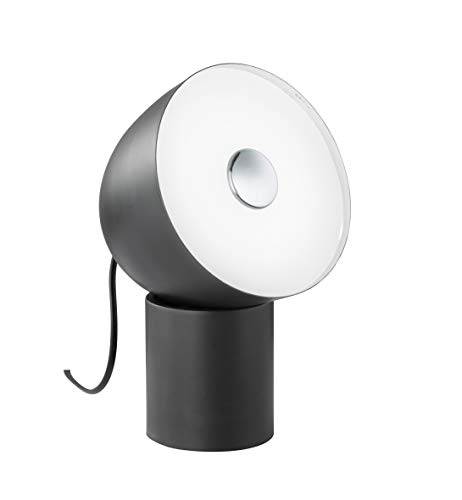 Wofi LED Tischleuchte LEE, 1-flammig, 12 W, 700 lm, Warmweiß, Schwarz von Wofi