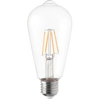 Vintage 4 w led Leuchtmittel E27 dimmbar Glüh Faden Glas Lampe filament Wofi 9739 von WOFI