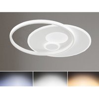 Led Deckenleuchte akon Weiß Fernbedienung dimmbar, Breite 52cm Led Deckenleuchte akon Weiß Fernbedienung dimmbar, Breite 52cm von WOFI