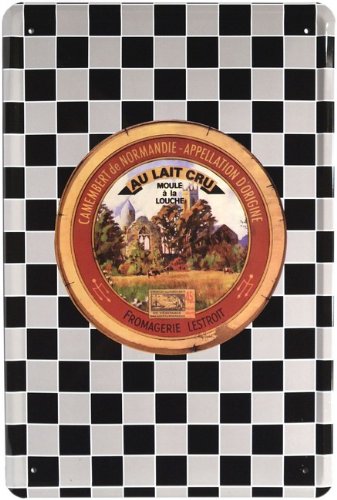 Blechschild Käse Camembert de Normandie 20 x 30 cm Reklame Retro Blech 621 Blechschild Käse Camembert de Normandie 20 x 30 cm Reklame Retro Blech 621 von WOGEKA ART
