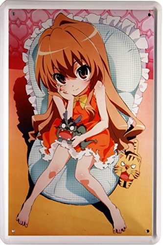 Blechschild Manga Anime Japan Comic Sexy Girl 20 x 30cm Reklame Retro Manga23 von WOGEKA ART