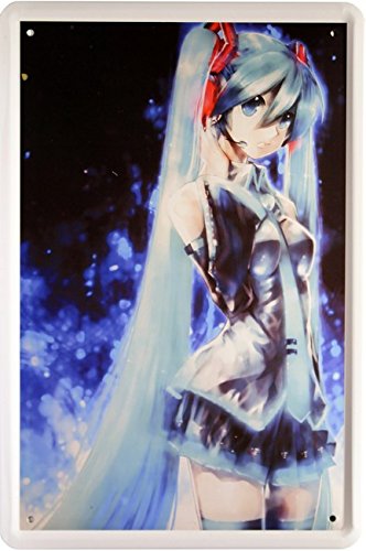 Blechschild Manga Anime Japan Comic nice fantasy Girl 20 x 30 cm Reklame Retro Manga49 von WOGEKA ART