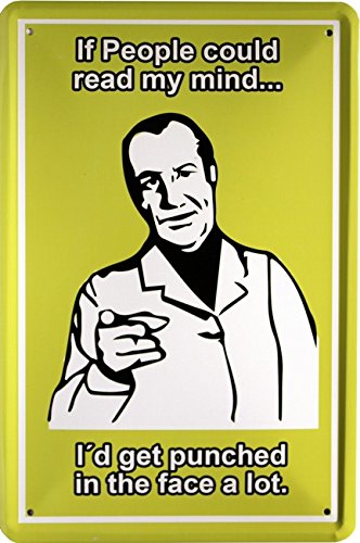 Blechschild Spruch " If People could eady..." 20 x 30cm Reklame Retro Blech 1210 Blechschild Spruch " If People could eady..." 20 x 30cm Reklame Retro Blech 1210 von WOGEKA ART